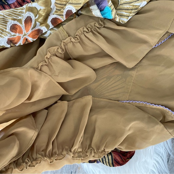 Anthropologie Edme & Esyllte Lappula Silk Dress Size 6 - Picture 8 of 11